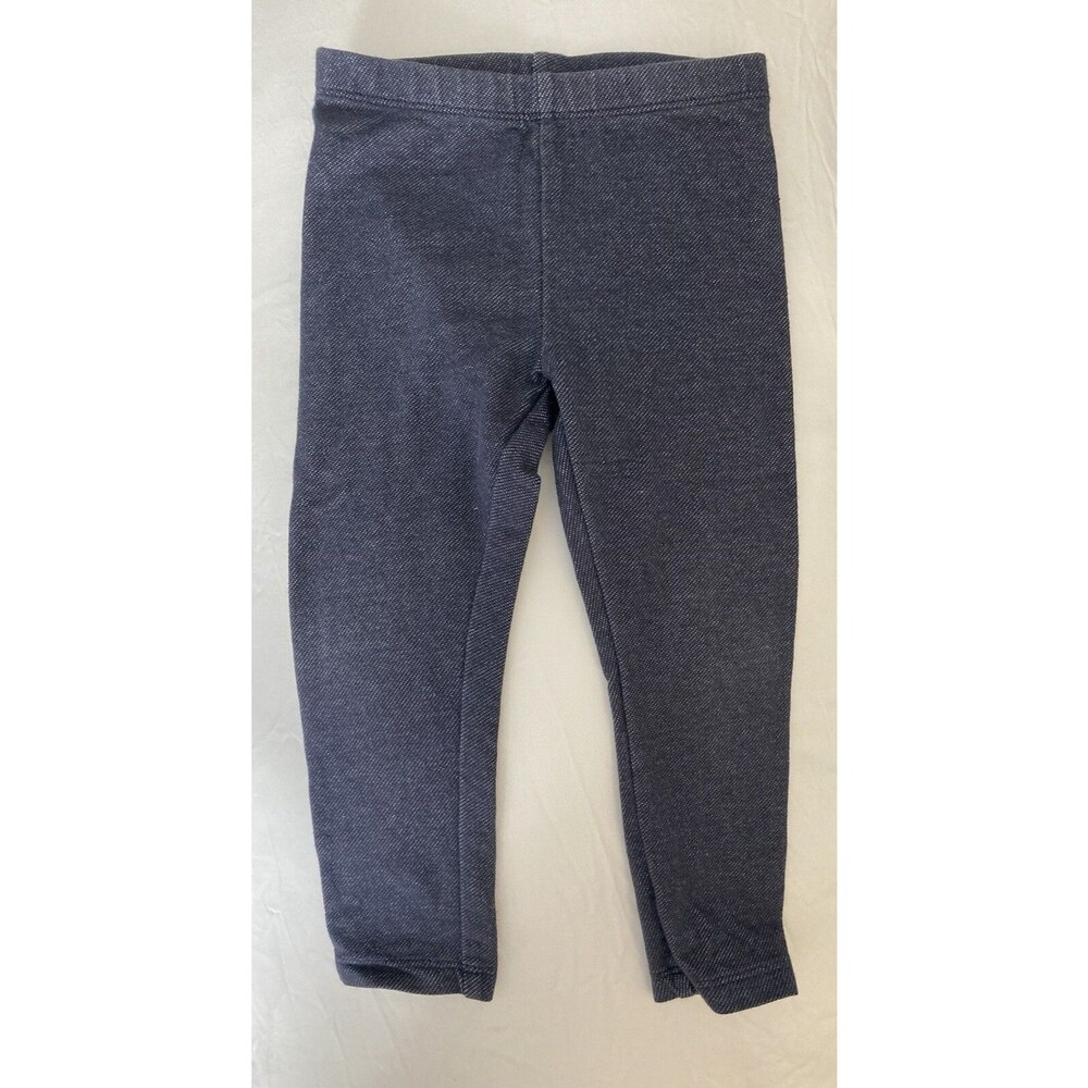 18 Months Okie Dokie baby girl clothes - one piece pants | solid dark blue theme